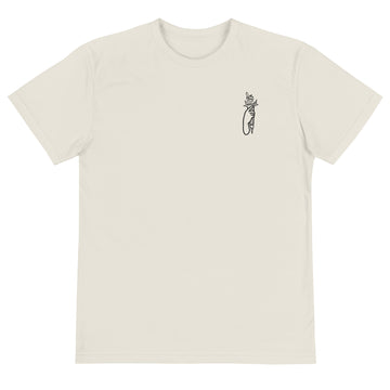 Lady Liberty Embroidered Sustainable T-Shirt