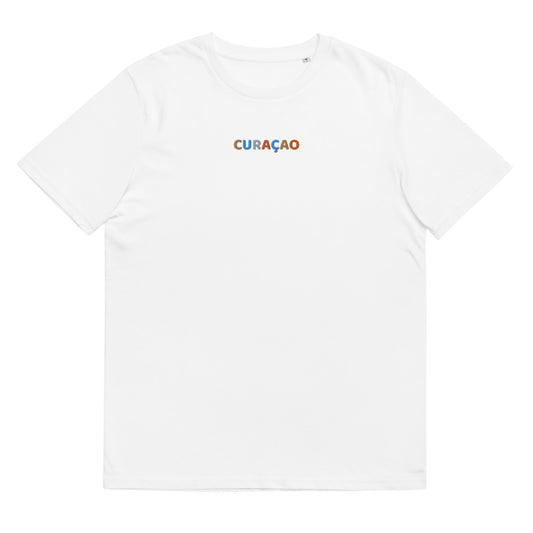 Curaçao Embroidered Organic T-Shirt