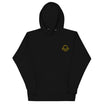 Kazakhstan Sun and Eagle Embroidered Hoodie
