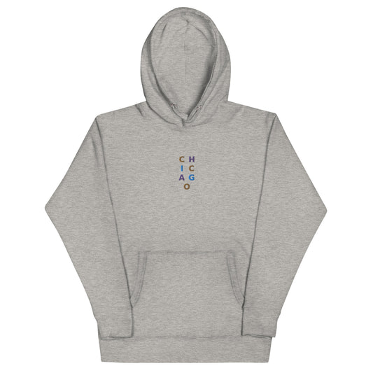 City of Chicago Embroidered Unisex Hoodie