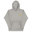 Kazakhstan Sun and Eagle Embroidered Hoodie