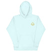 Kazakhstan Sun and Eagle Embroidered Hoodie