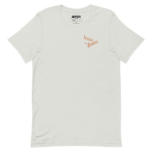 Antigua and Barbuda Type Print T-Shirt