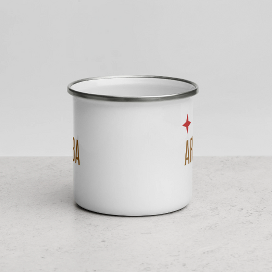 Aruba Star Enamel Mug