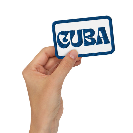 CUBA Embroidered Patches
