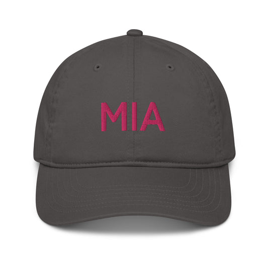 MIA Miami Embroidered Organic Dad Hat