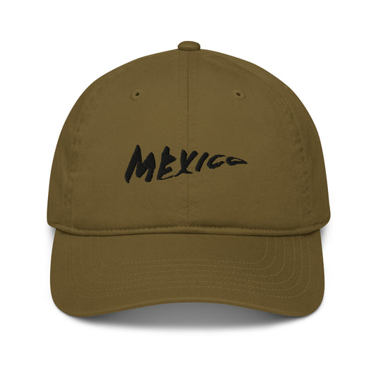 Mexico Organic Embroidered Dad Hat