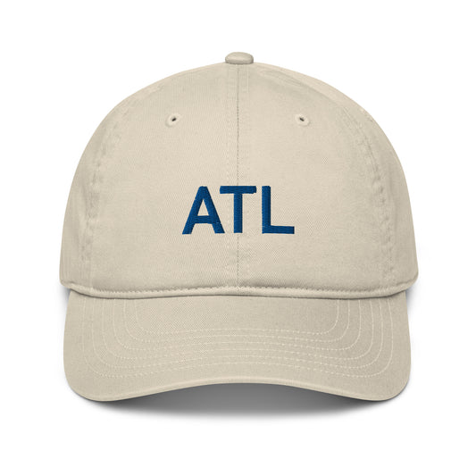 ATL Atlanta Embroidered Organic Dad Hat