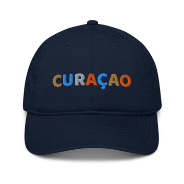 Curaçao Organic Embroidered Dad Hat