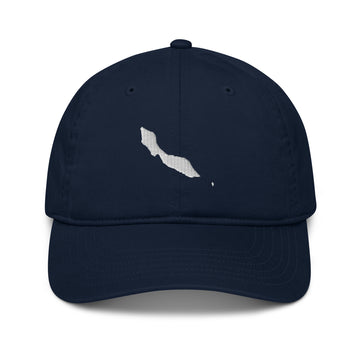 Curaçao Map Organic Embroidered Dad Hat