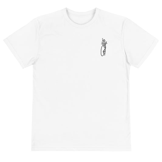 Lady Liberty Embroidered Sustainable T-Shirt