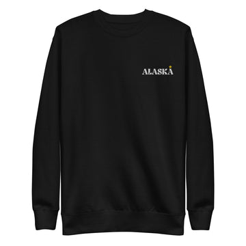 Alaska Star Embroidered Fleece Crew