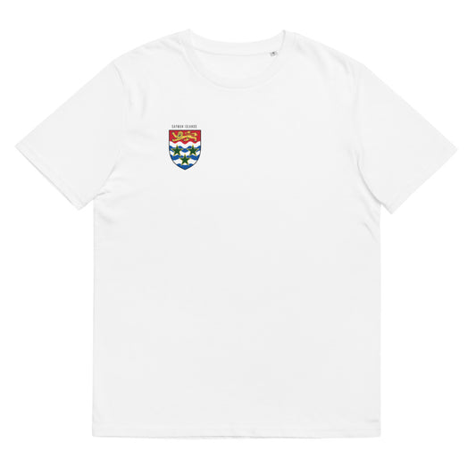 Cayman Islands Crest Organic Cotton T-Shirt