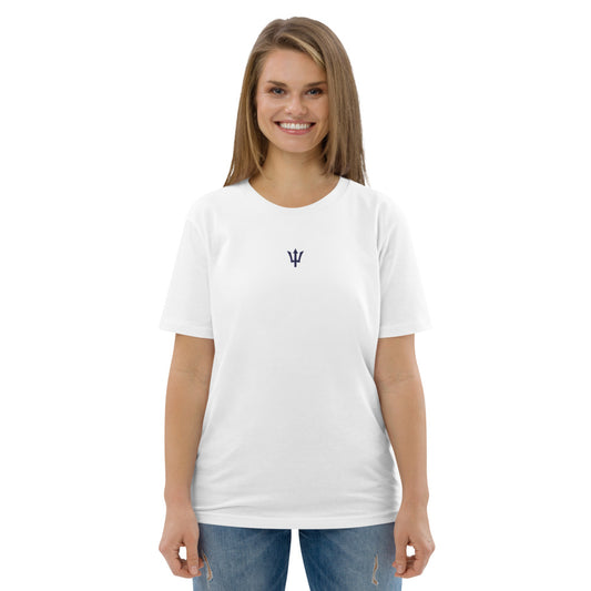 Trident Embroidered Organic T-Shirt
