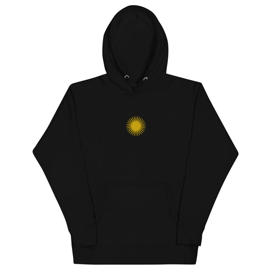 Argentina Sun Embroidered Hoodie