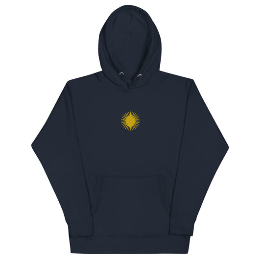 Argentina Sun Embroidered Hoodie