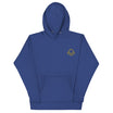 Kazakhstan Sun and Eagle Embroidered Hoodie