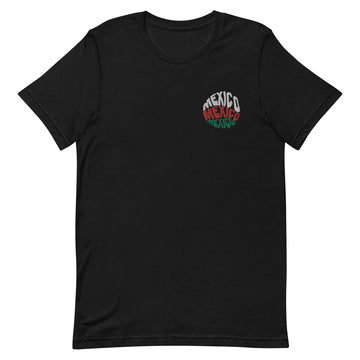 Mexico Mexico Mexico Embroidered T-Shirt