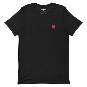 State of Arizona Embroidered Unisex T-Shirt