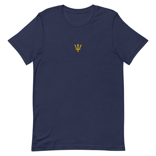 Barbados Trident Embroidered T-Shirt
